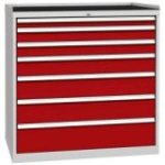 Vairāku atvilktņu darbnīcas skapis DPO_07_E