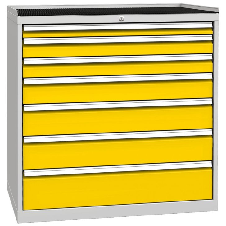 Vairāku atvilktņu darbnīcas skapis DPO_07_E