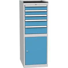 Vairāku atvilktņu darbnīcas skapis DPO_04_E1 2