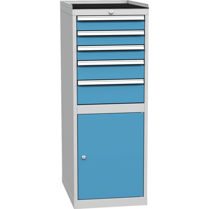 Vairāku atvilktņu darbnīcas skapis DPO_04_E1