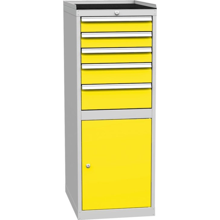 Vairāku atvilktņu darbnīcas skapis DPO_04_E1