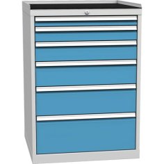 Vairāku atvilktņu darbnīcas skapis DPO_01_F