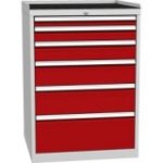 Vairāku atvilktņu darbnīcas skapis DPO_01_F