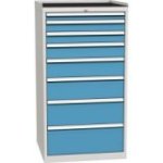 Vairāku atvilktņu darbnīcas skapis DPO_05_F