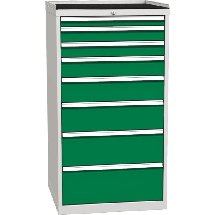 Vairāku atvilktņu darbnīcas skapis DPO_05_F