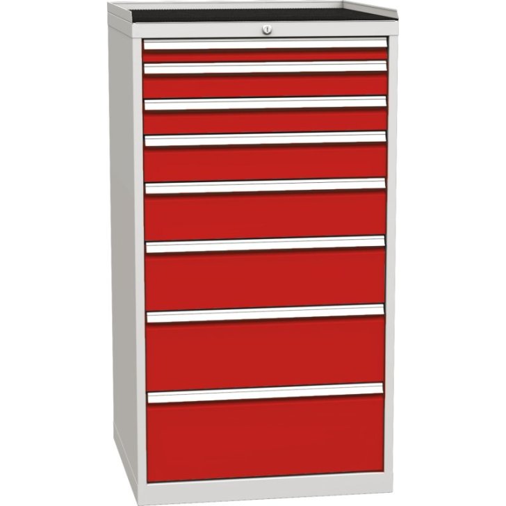 Vairāku atvilktņu darbnīcas skapis DPO_05_F