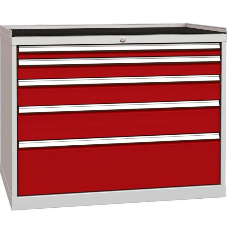 Vairāku atvilktņu darbnīcas skapis DPO_06_F