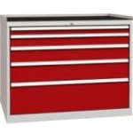 Vairāku atvilktņu darbnīcas skapis DPO_06_F