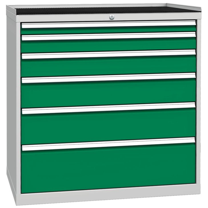 Vairāku atvilktņu darbnīcas skapis DPO_07_F