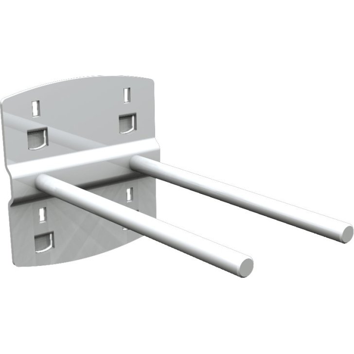 Dubultais āķis 0° (garums: 50 mm)