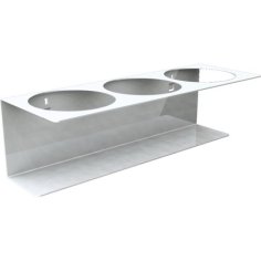 Smidzināšanas kārbu turētājs (3 kannas)