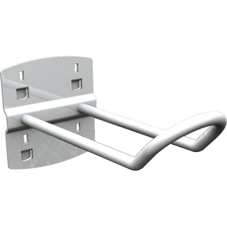 U veida EURO āķis 45° (garums: 60 mm)