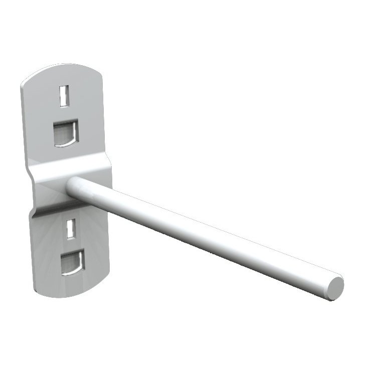 Viens āķis 0° (garums: 100 mm)