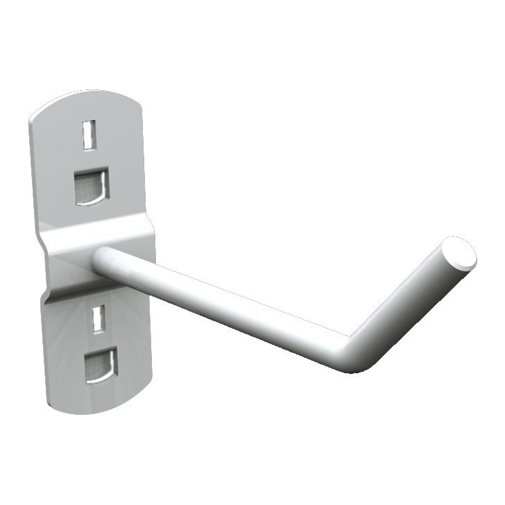 Viens āķis 45° (garums: 100 mm)