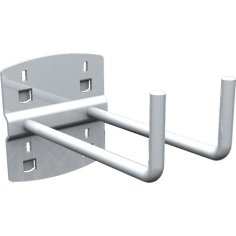 Dubultais āķis 90° (garums: 125 mm)