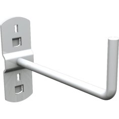 Viens āķis 90° (garums: 150 mm) 2