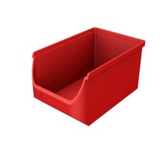 Plastmasas kaste PB3 (sarkana) 2