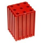 Plastmasas CNC gulta ar cilindrisko kātu 6 mm