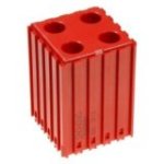 Plastmasas CNC gulta ar cilindrisko kātu 12 mm