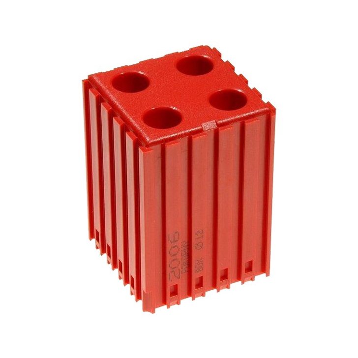 Plastmasas CNC gulta ar cilindrisko kātu 12 mm