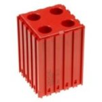 Plastmasas CNC gulta ar cilindrisko kātu 12 mm