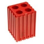 Plastmasas CNC gulta ar cilindrisko kātu 14 mm