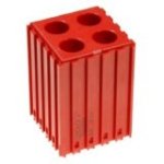 Plastmasas CNC gulta ar cilindrisko kātu 14 mm