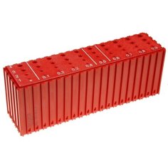 Plastmasas kaste vrtaku uzglabāšanai