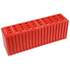 Plastmasas kaste vrtaku uzglabāšanai