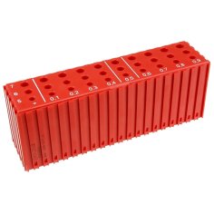 Plastmasas kaste vrtaku uzglabāšanai 2