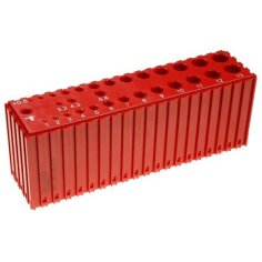 Plastmasas kaste vrtaku uzglabāšanai