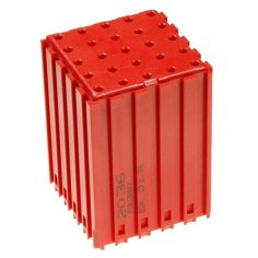 Plastmasas CNC gulta ar cilindrisko kātu 2,35 mm 2