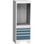 Skapis kontrolnās darba vietas aprīkojumam