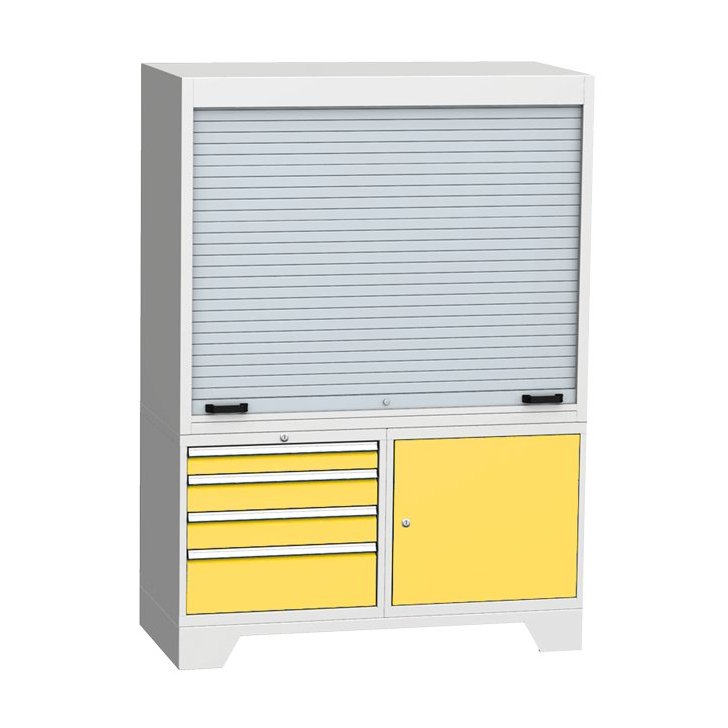 Skapis kontrolnās darba vietas aprīkojumam