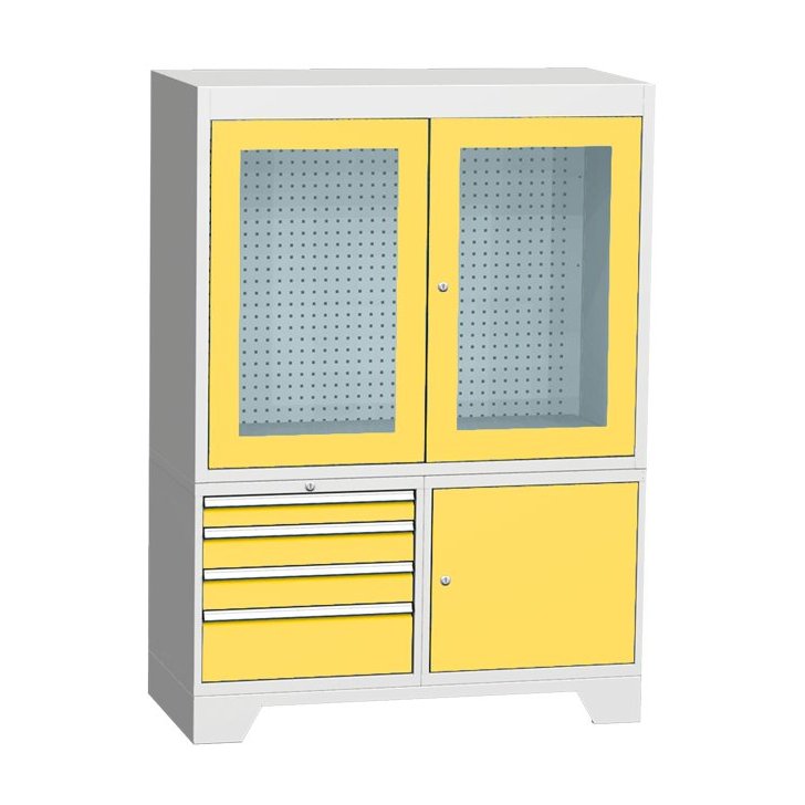 Skapis kontrolnās darba vietas aprīkojumam