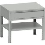 Pamatnes rāmis MMS VARIO sērijas darbagaldiem ar 1 atvilktni un 1 plauktu