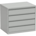 Pamatkonteiners MMS VARIO sērijas darbagaldiem ar 4 atvilktnēm