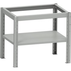 Pamatnes rāmis MMS VARIO sērijas darbagaldiem ar 1 plauktu