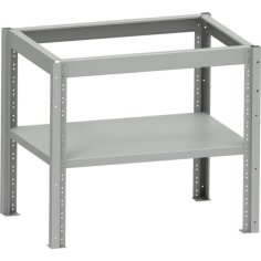 Pamatnes rāmis MMS VARIO sērijas darbagaldiem ar 1 plauktu 2