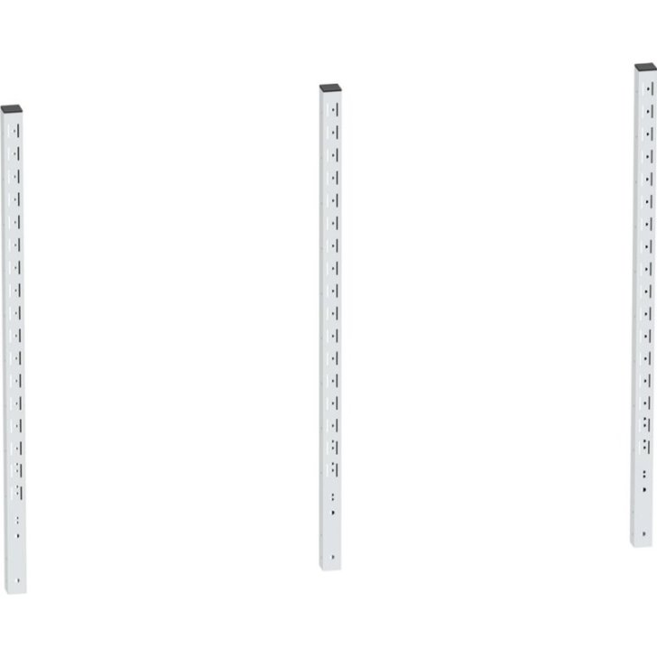 Galda virsmas sienas plaukta tērauda vertikālais pagarinājums LDS galdiem (1065 mm)