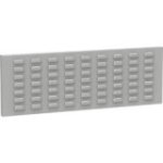 Perforēts panelis plastmasas kastu piekāršanai 2000 mm LDS galdiem