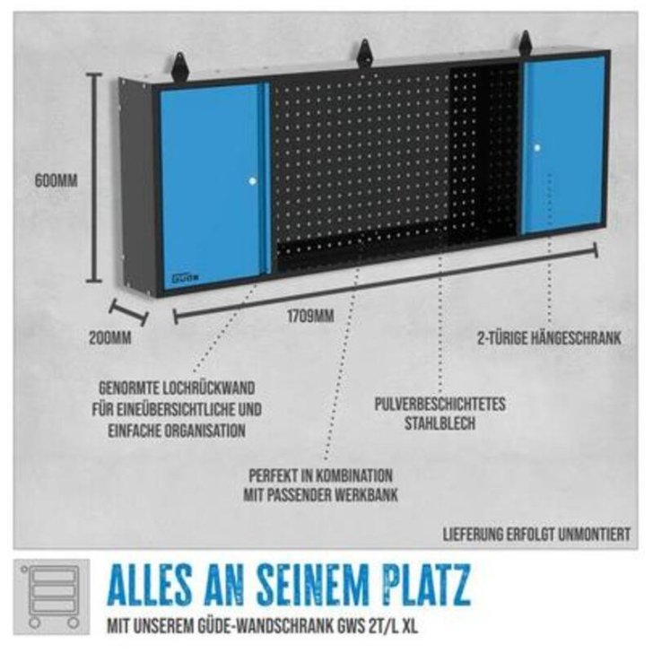 Darbnīcas skapis GWS 2T