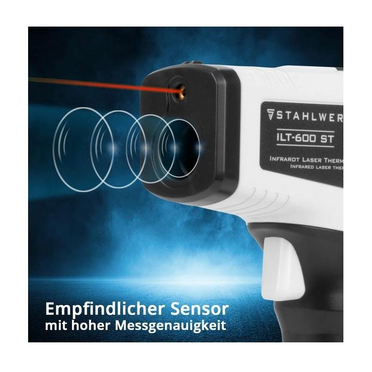Infrasarkanais lāzera termometrs ILT-600 ST -50C° līdz 600°C