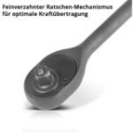 24 daļu uzgaļu komplekts ar sprūdrata atslēgu