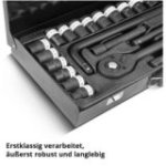 24 daļu uzgaļu komplekts ar sprūdrata atslēgu