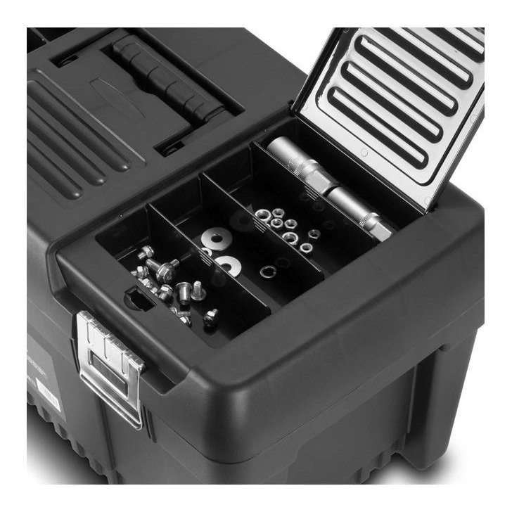 Instrumentu kastes komplekts ar 4 tukšām instrumentu kastēm