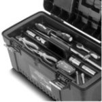 Instrumentu kastes komplekts ar 4 tukšām instrumentu kastēm