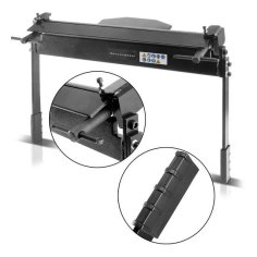 AB-460 ST lokšņu metāla locīšanas iekārta loksnēm līdz 1,2 mm biezumā, 0 līdz 135 grādiem, diapazons 460 mm