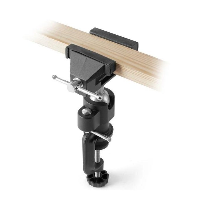 TS-50 ST galda skrūvspīles ar lodveida savienojumu, elastīgas paralēlas skrūvspīles koka, plastmasas un metāla sagatavēm