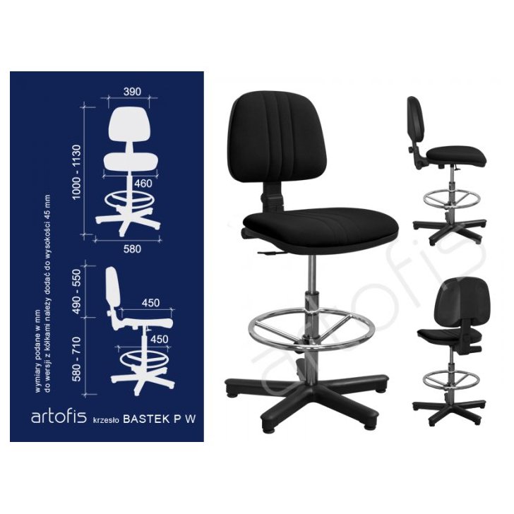 Darba krēsls BASTEK-P3 W